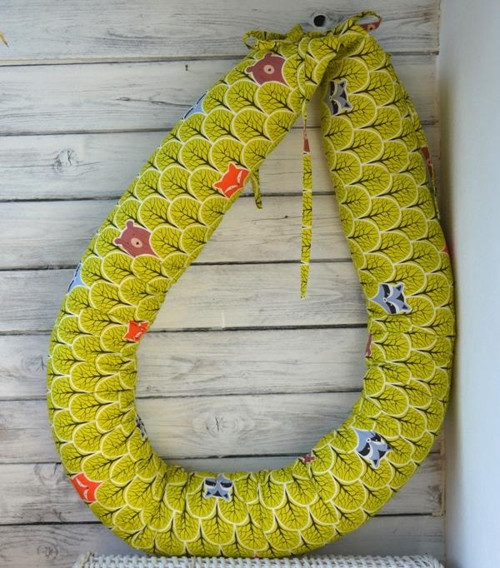 Dlooouhý polštář/ mantinel - les — foto 4