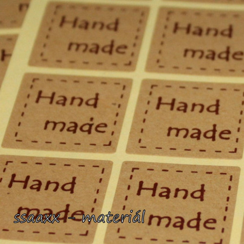 Samolepky ~ Hand Made II ~ 20 ks — foto 2