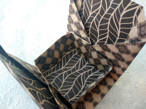 Origami krabička I-L (ornament) — foto 2