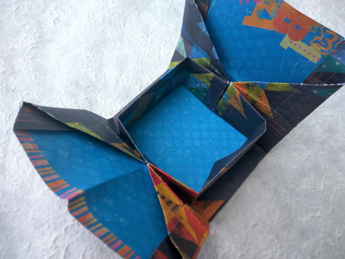Origami krabička I-L (geometrie) — foto 2