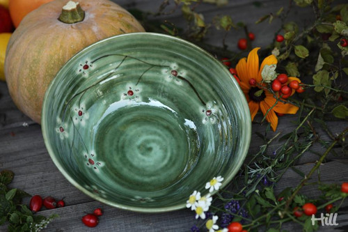 Kvítečková mísa porcelánová — foto 2