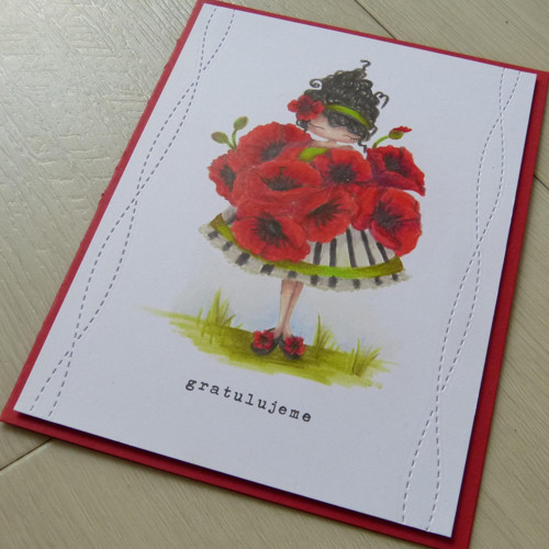 Přáníčko Gratulujeme — foto 2