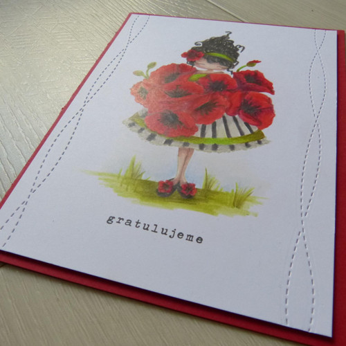 Přáníčko Gratulujeme — foto 3