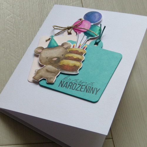 Krásné narozeniny - medvěd — foto 3