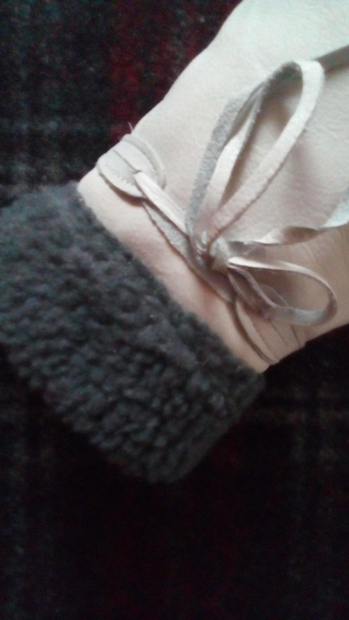 Leather mittens — foto 3