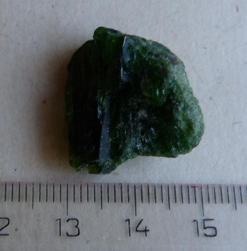 Chromdiopsid - 2 cm - Extra — foto 3