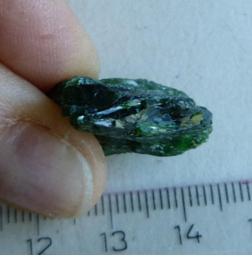 Chromdiopsid - 2 cm - Extra — foto 4