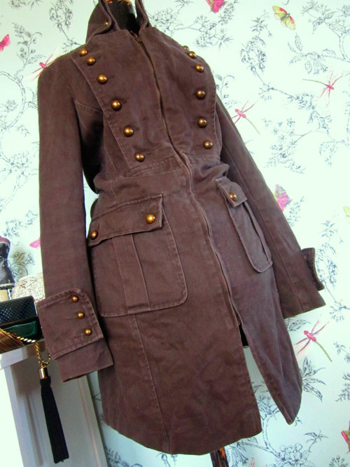 Kabát army look — foto 4
