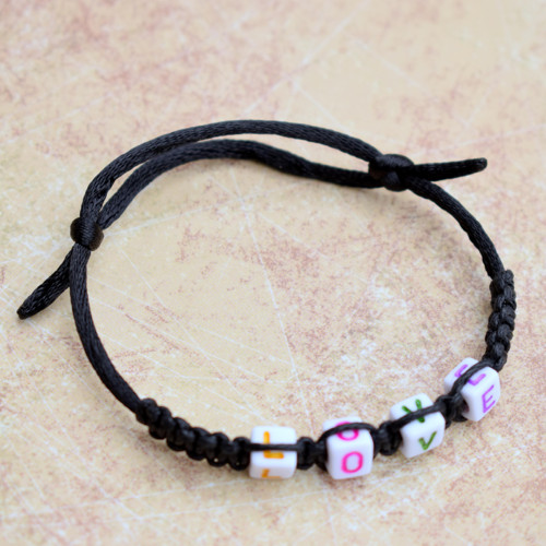 Shamballa LOVE barevný - náramek... — foto 2