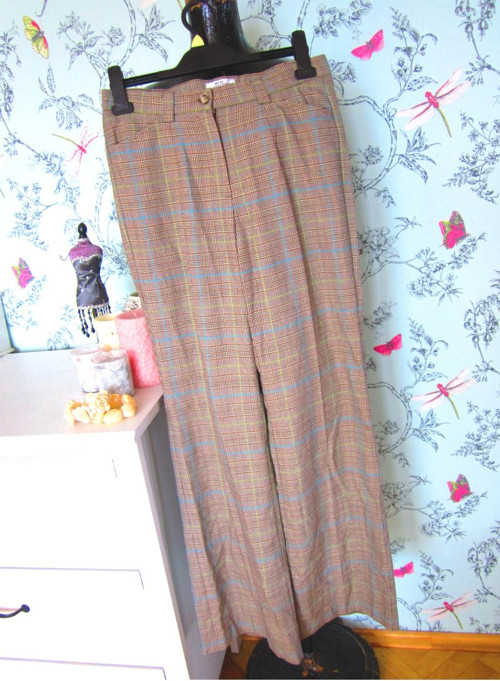Kalhoty dandy v kostce — foto 2