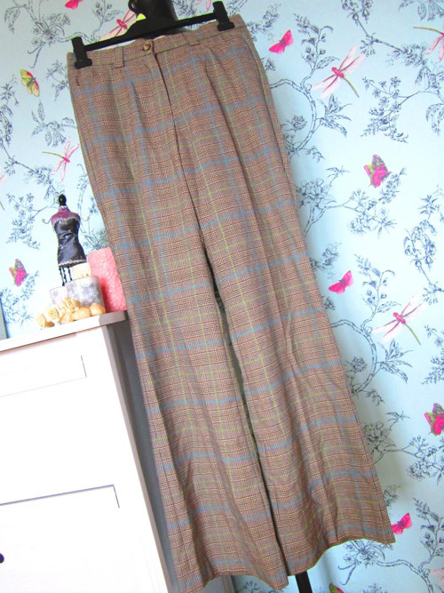 Kalhoty dandy v kostce — foto 3