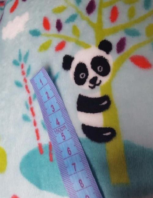 Látka metráž DOU DOU panda — foto 4