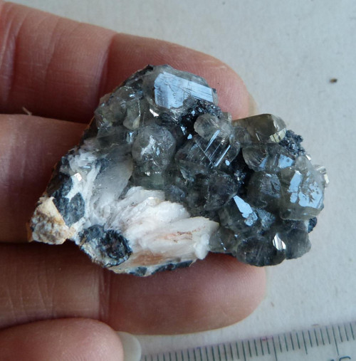 Cerusit, baryt - 4,1 cm — foto 3
