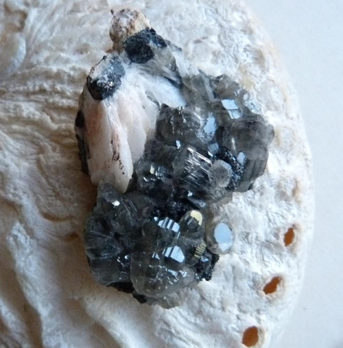 Cerusit, baryt - 4,1 cm — foto 5