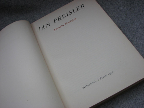 Jan Preisler, A. Matějček, 1950 — foto 6