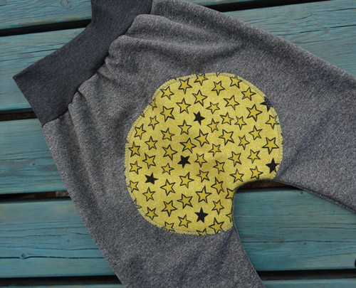 BAGGY SOFTSHELL yellow stars — foto 4