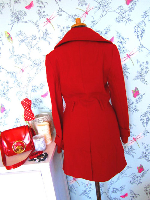 Kabátek retro red — foto 6