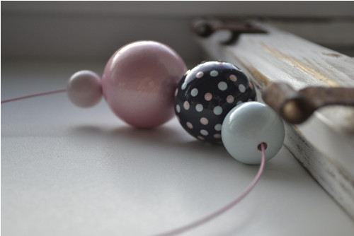 Růžová elegance No.I asymetrie 4cm — foto 2