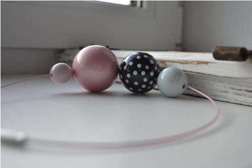 Růžová elegance No.I asymetrie 4cm — foto 4