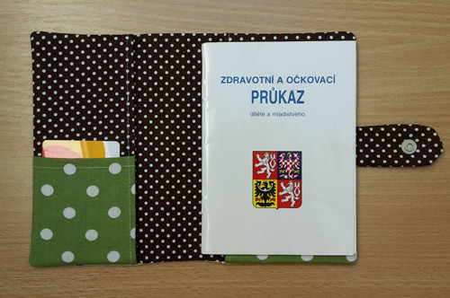 Obal na očkov. průkaz - sovičky č.1 - SLEVA — foto 3