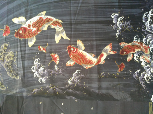 Panel Quilt Gate s Koi kapry — foto 4
