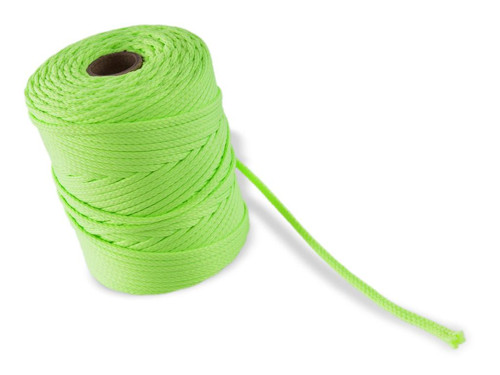 Oděvní šňůra - zelená 01, 100% Polyester, 4 mm — foto 2