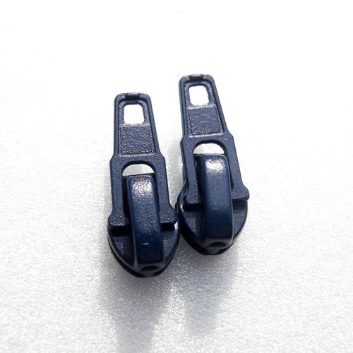 Jezdec pro zip 3 mm tmavě modrý - 2 ks — foto 2