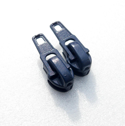 Jezdec pro zip 3 mm tmavě modrý - 2 ks — foto 3