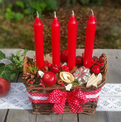 Adventní košíček tradičně — foto 2