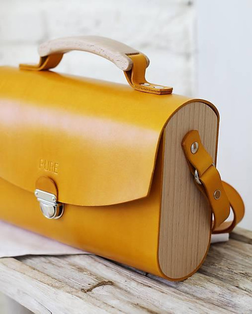 Kabelka na rameno HANDY BAG YELLOW — foto 4