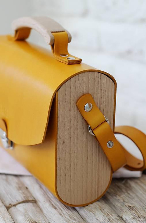 Kabelka na rameno HANDY BAG YELLOW — foto 5