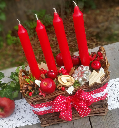 Adventní košíček tradičně — foto 3