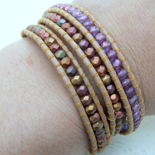 Wrap náramek Copper Dust — foto 2