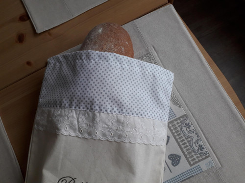 Látkový pytlík na chleba - chlebovník — foto 2