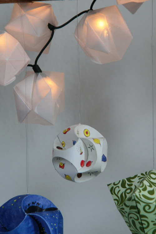 Origami vánoční ozdoby - šablony — foto 2