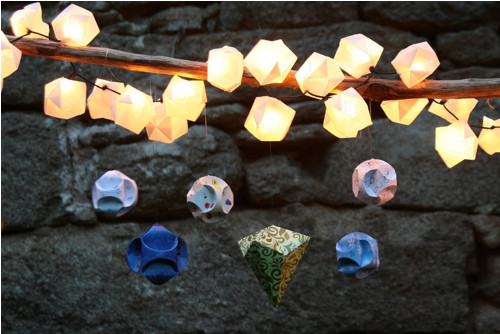 Origami vánoční ozdoby - šablony — foto 4