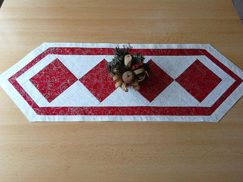Vánoční běhoun stríbrný — foto 2