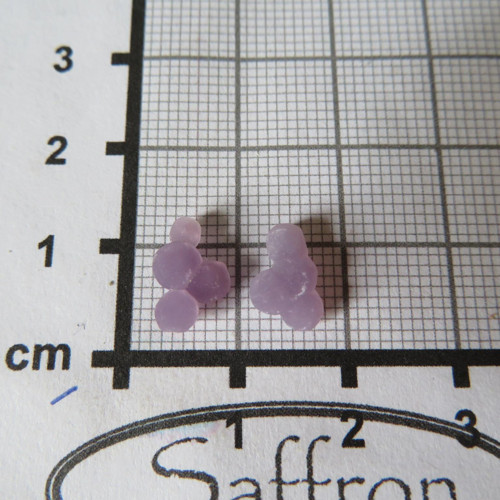 Třpytivý Grape Chalcedon Indonésie, pár č.4 — foto 2