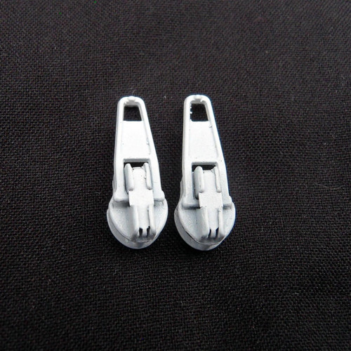 Jezdec pro zip 3 mm bílý - 2 ks — foto 2