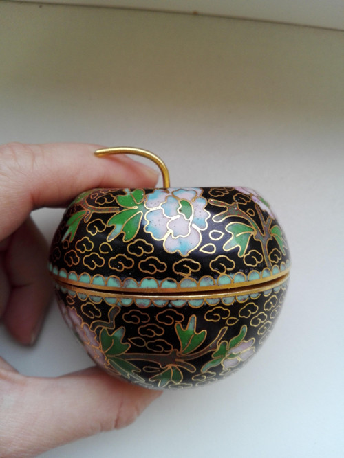 Cloisonné šperkovnička — foto 5