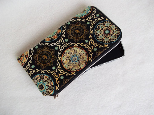 Obal na mobil - Slon, mandala ( 18 cm) — foto 3