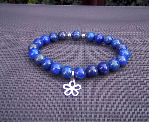 Náramek z lapis lazuli — foto 2