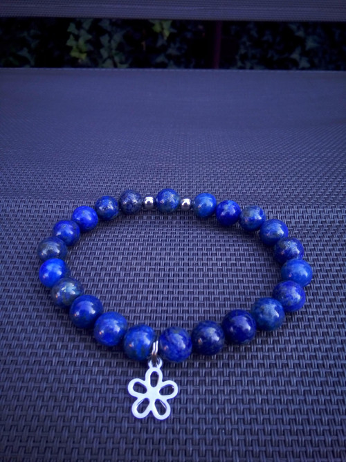 Náramek z lapis lazuli — foto 3
