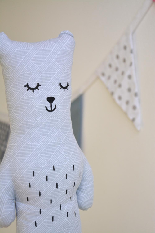 Bubu Bear grey, white — foto 3