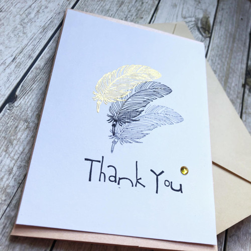 Thank you s peříčky — foto 2