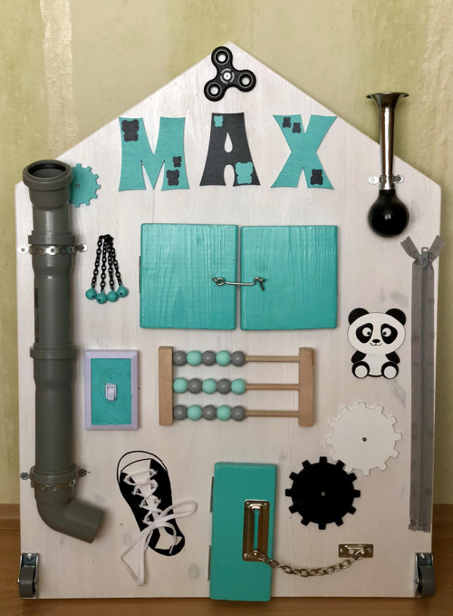 Dřevěná písmenka MAX 10 cm — foto 4