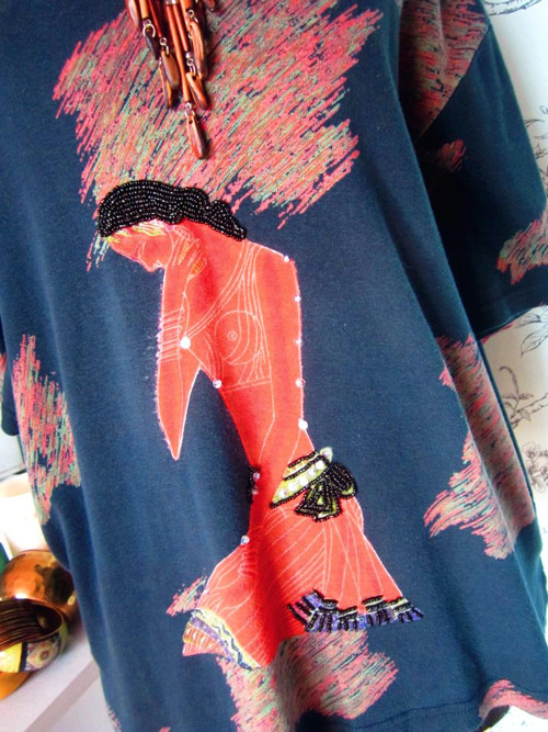 Triko etno oversize — foto 2