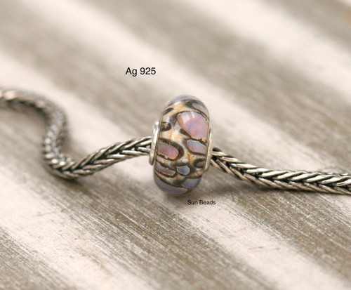 Perlorodka II., Ag 925 průvlek 4,3 mm — foto 2