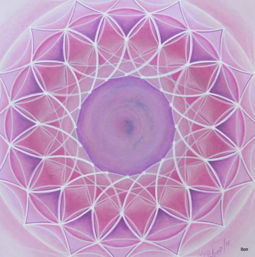 MANDALA "POŠLI TO DÁL" 4. čakra — foto 2
