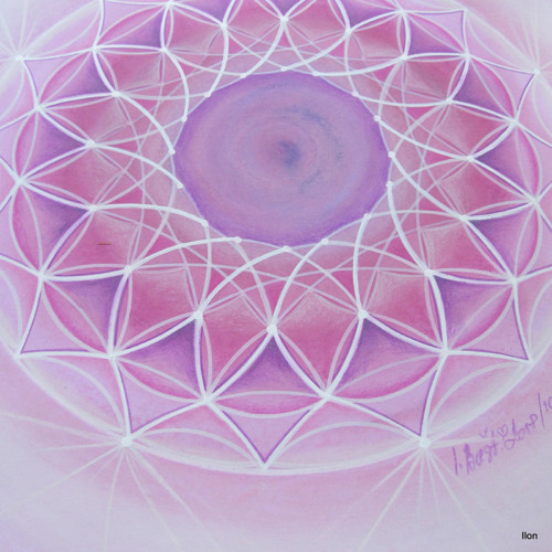MANDALA "POŠLI TO DÁL" 4. čakra — foto 4